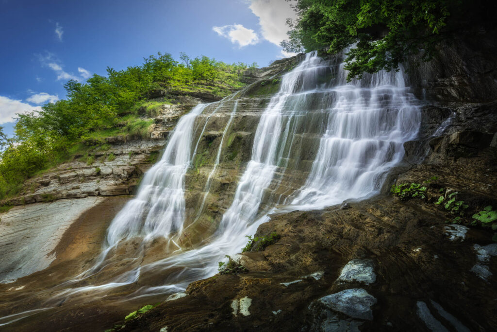 La famosa cascata dell’Acquacheta - Foto di Francesco Lemma