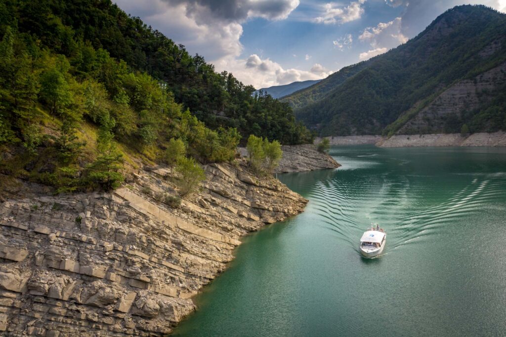 Escursione in battello nella Diga di Ridracoli - Foto di Francesco Lemma