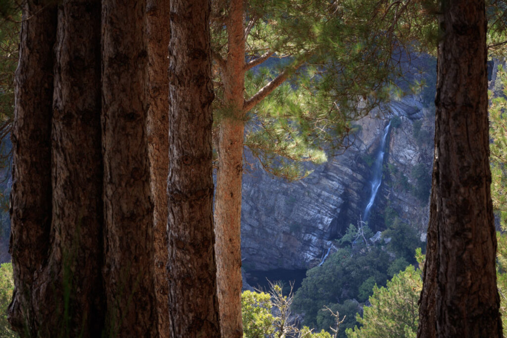 Vista sulle cascate Forgiarelle - foto di Francesco Lemma