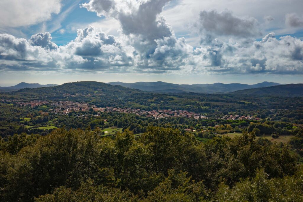 Vista panoramica su Oriolo Romano - Foto di Francesco Lemma